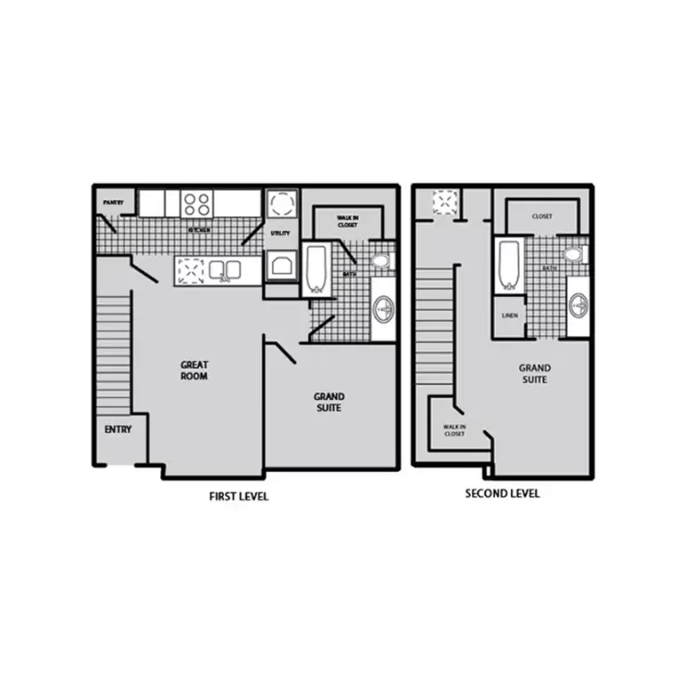 Park at North Vista Houston Apartment Floor Plan 5