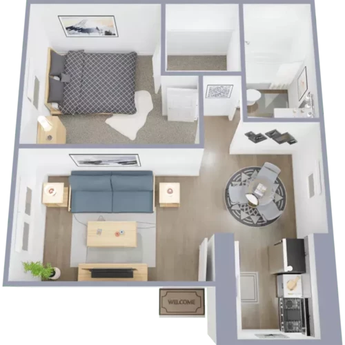 Parker Square Floorplan 1