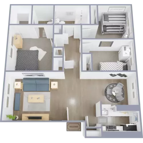 Parker Square Floorplan 3