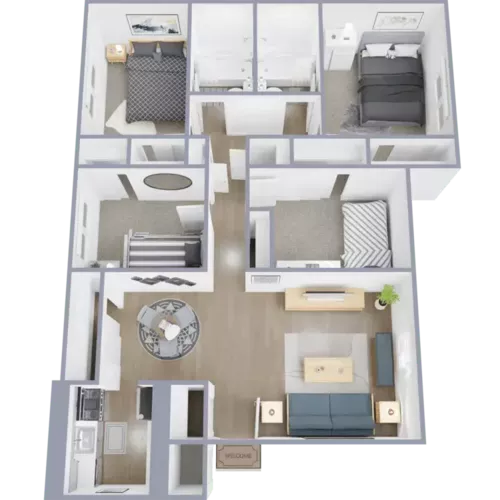 Parker Square Floorplan 4