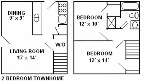 Pinewood Townhomes Floorplan 4