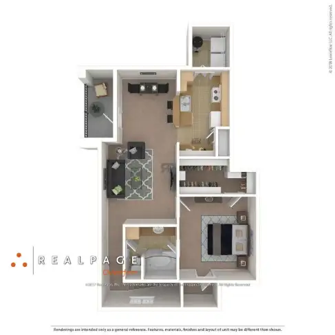 Pinnacle Apartments Floorplan 5