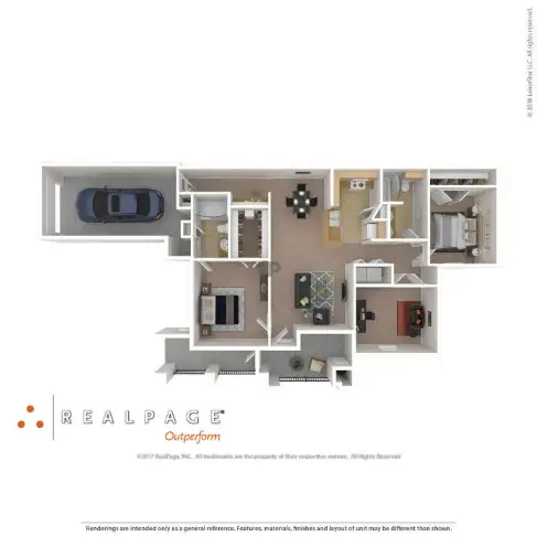 Pinnacle Apartments Floorplan 8