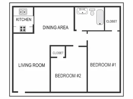 Plaza on Hammerly FloorPlan 2