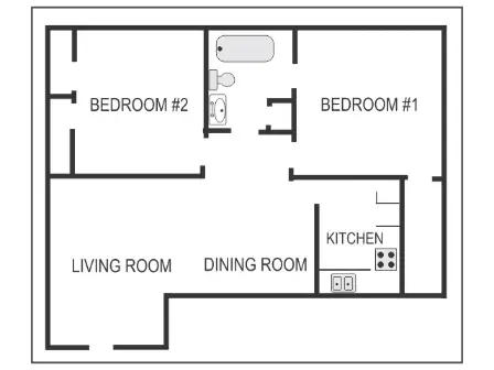 Plaza on Hammerly FloorPlan 3