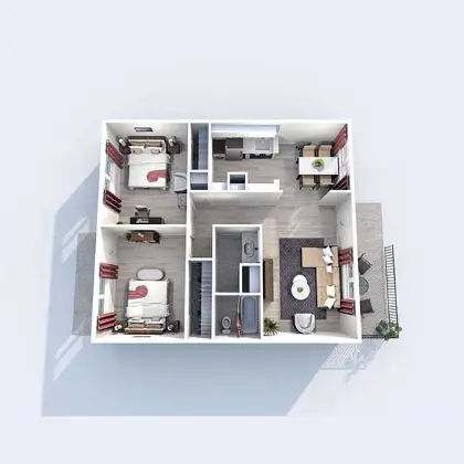 Quail Creek Apartments FloorPlan 11