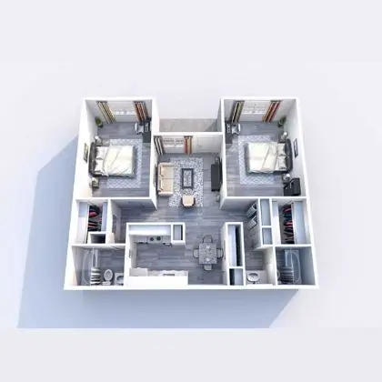 Quail Creek Apartments FloorPlan 15