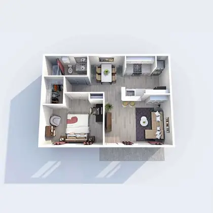 Quail Creek Apartments FloorPlan 5