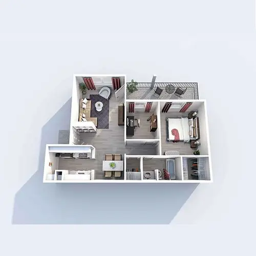 Quail Creek II Apartments FloorPlan 10