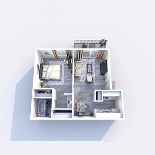 Quail Creek II Apartments FloorPlan 2