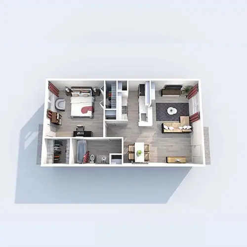 Quail Creek II Apartments FloorPlan 3