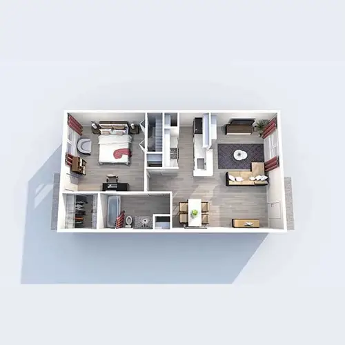 Quail Creek II Apartments FloorPlan 6