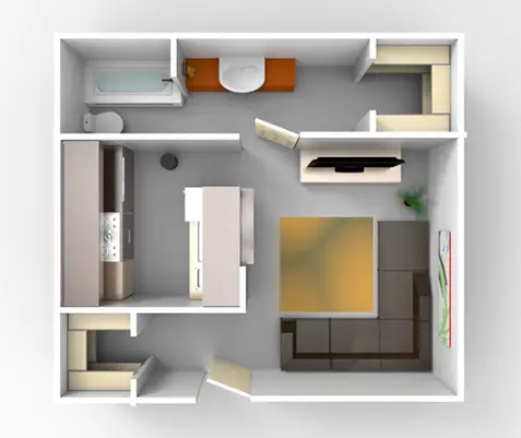 Raghu Apartments FloorPlan 1