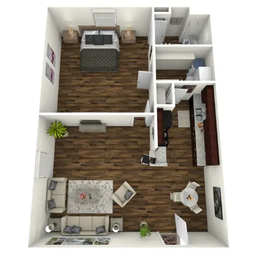 Residence at Garden Oaks Floorplan 3