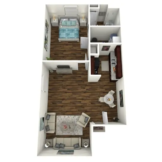 Residence at Garden Oaks Floorplan 4