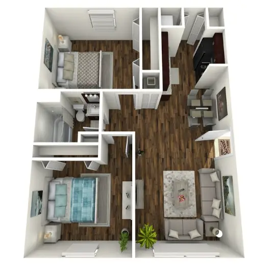 Residence at Garden Oaks Floorplan 5