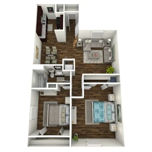 Residence at Garden Oaks Floorplan 6