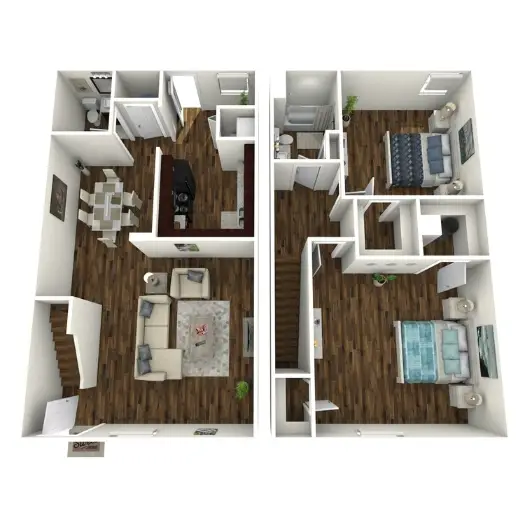 Residence at Garden Oaks Floorplan 9