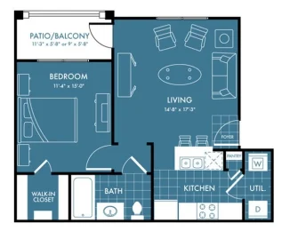 Retreat at Magnolia Floorplan 1