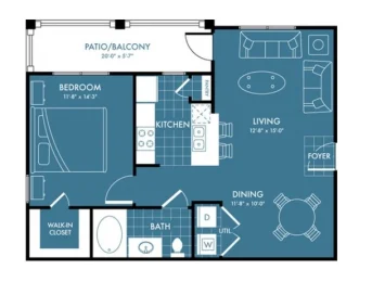 Retreat at Magnolia Floorplan 2