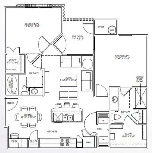 Rutherford Park Houston Floorplan 3