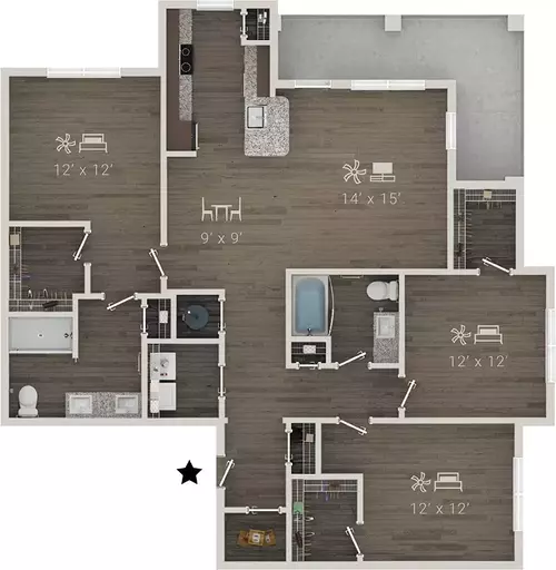 Sire Kingwood Floorplan 5