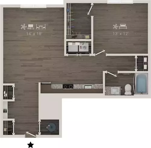 Sire Kingwood Floorplan 6