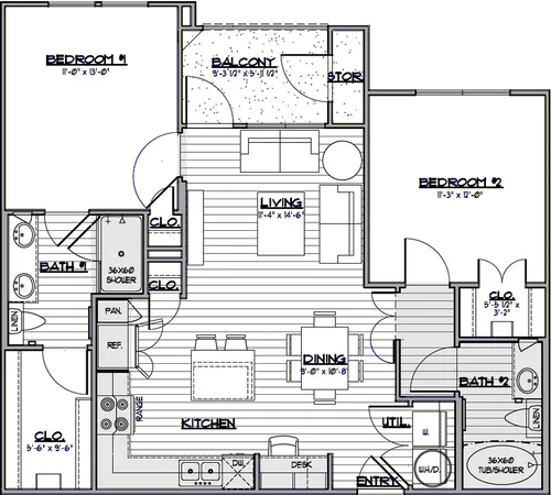 Somerset Lofts Floorplan 4