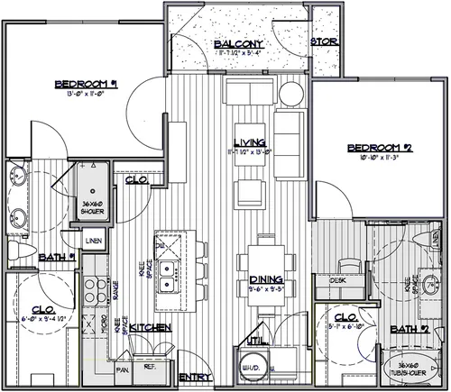 Somerset Lofts Floorplan 6