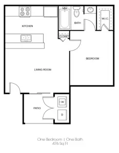 Sonoma Apartments Floorplan 1