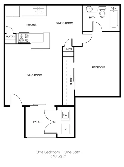 Sonoma Apartments Floorplan 2