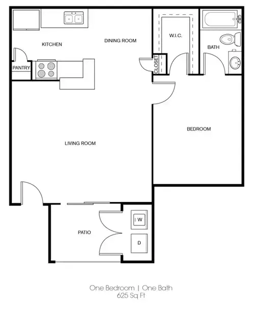 Sonoma Apartments Floorplan 3