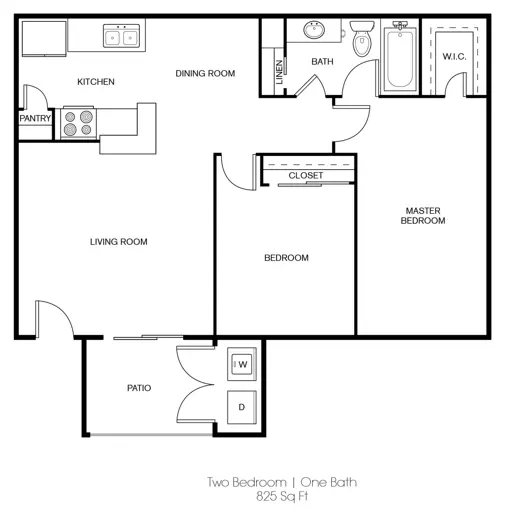 Sonoma Apartments Floorplan 4