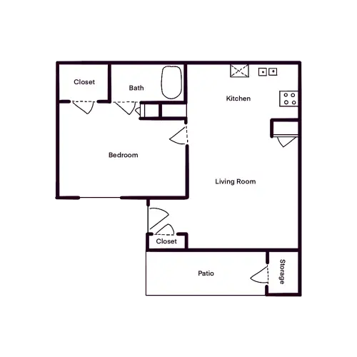 Southlake Villas Floorplan 1