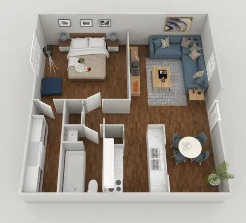 Spring Pine Apartments FloorPlan 1