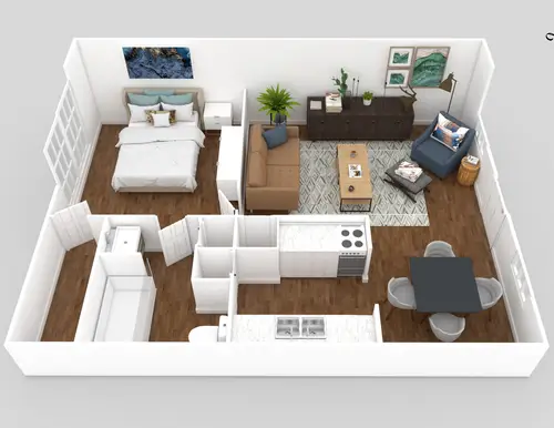 Spring Pine Apartments FloorPlan 2