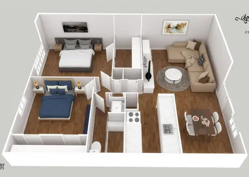 Spring Pine Apartments FloorPlan 3