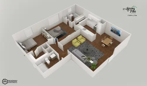 Spring Pine Apartments FloorPlan 4