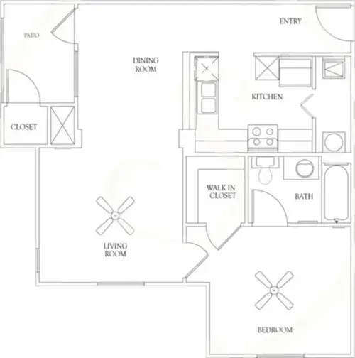 Stonehaven Apartments FloorPlan 3