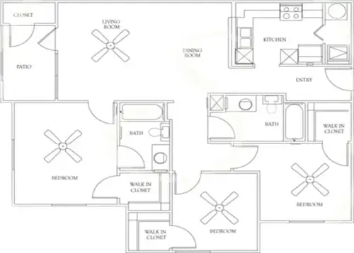 Stonehaven Apartments FloorPlan 6