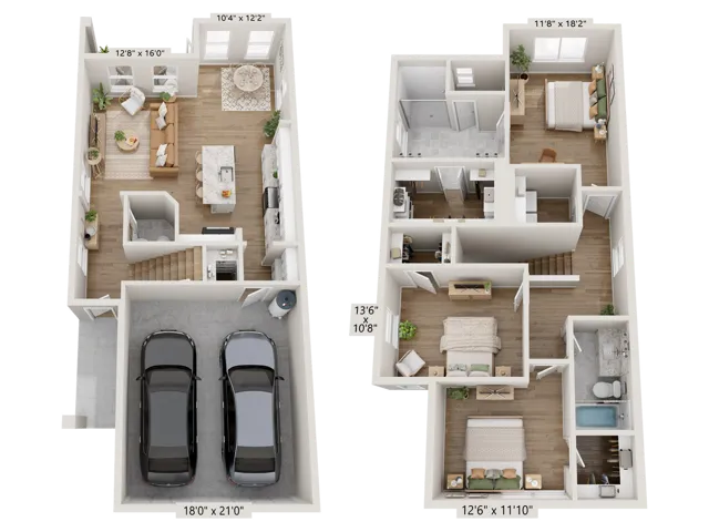 Summerwell Sunterra Floorplan 1