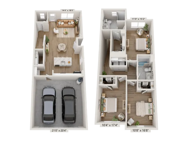 Summerwell Sunterra Floorplan 3