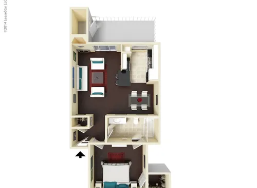 The Brighton Floorplan 3