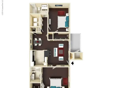 The Brighton Floorplan 6