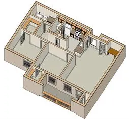 The Catania Houston Floorplan 2