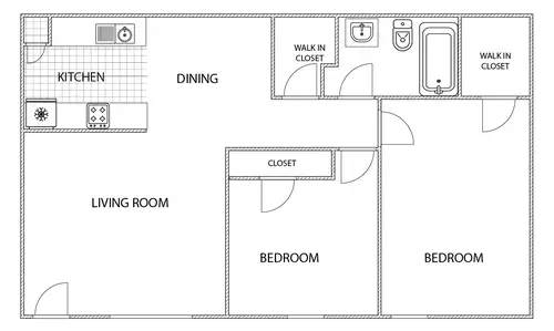 The Crossing at Blue Bell Floorplan 2