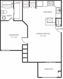 The Grove at White Oak Floorplan 1