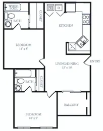 The Grove at White Oak Floorplan 6