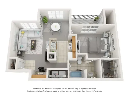 The Life at Brighton Estates Floorplan 1