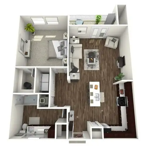 The Retreat at Barbers Hill Floorplan 1